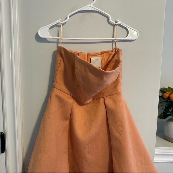 C/MEO Collective Orange Sleeveless Maxi Dress Small - Picture 9 of 10